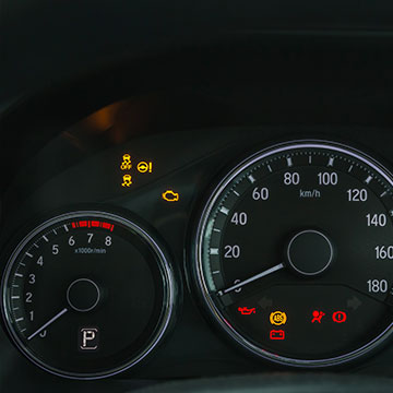 Speedometer Check Engine Light